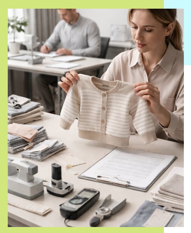 Сертификация детской одежды и текстильных изделий в Воткинске