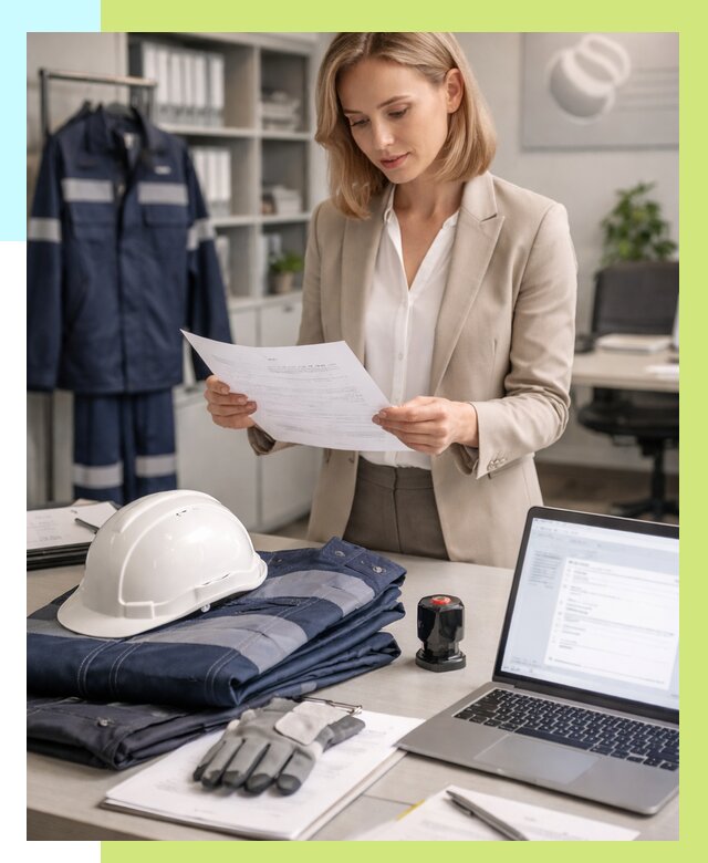 Сертификация спецодежды в Воткинске от 7252 р. | Алешин-Втк