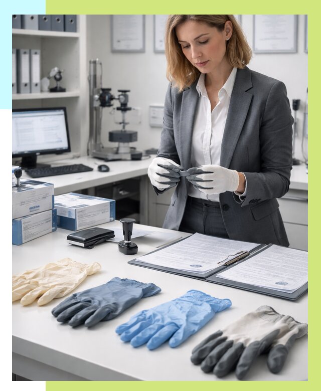 Сертификация перчаток в Воткинске от 8806 р. | Алешин-Втк