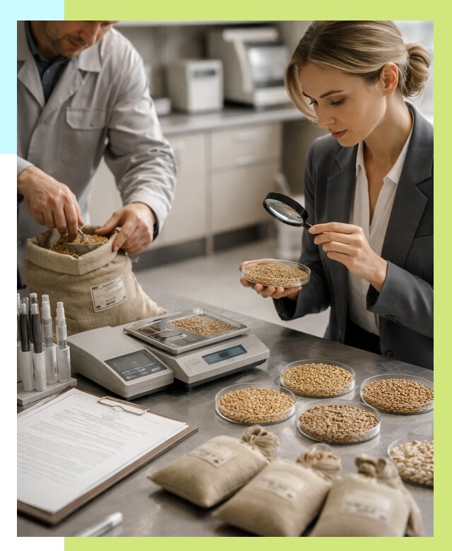 Сертификация зерна в Воткинске по цене от 15540 р. | Алешин-Втк