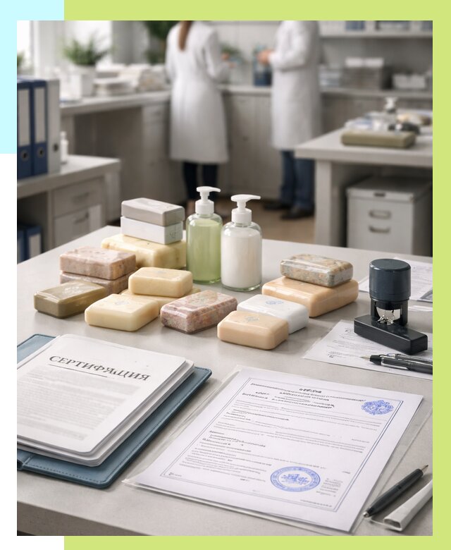 Сертификация мыла и сертификат на мыло в Воткинске от 12432 | Алешин-Втк