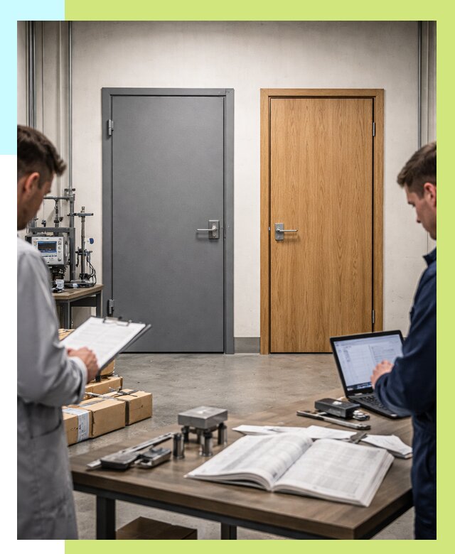 Сертификация дверей в Воткинске от 8288 р. под ключ | Алешин-Втк