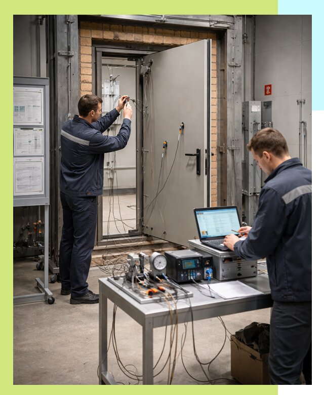 Сертификация противопожарных дверей в Воткинске по ГОСТ и ТР