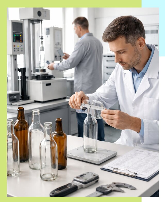 Сертификация стеклянных бутылок и сопутствующей упаковки в Воткинске