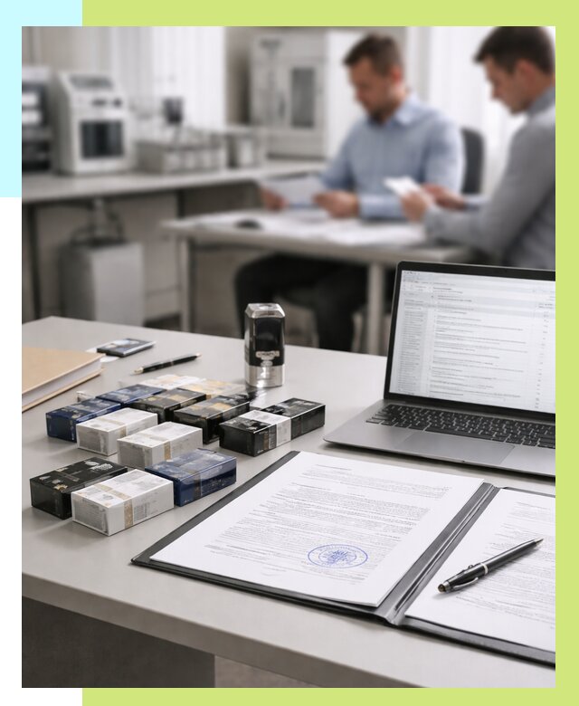 Сертификация сигарет под ключ в Воткинске от 46620 р. | Алешин-Втк