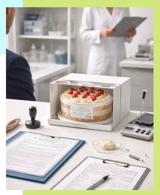 Сертификация тортов в Воткинске от 9324 р. заказать | Алешин-Втк