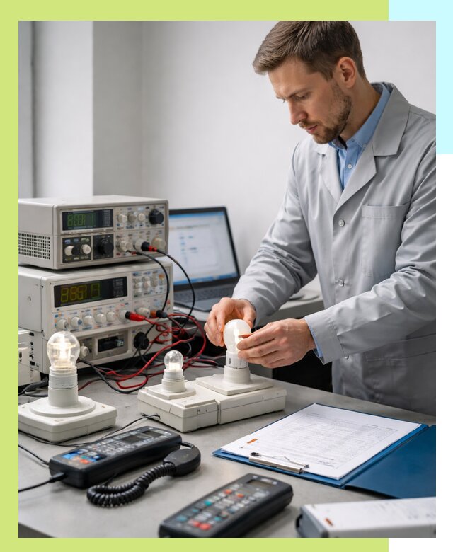 Сертификация ламп и светильников в Воткинске по нормативам