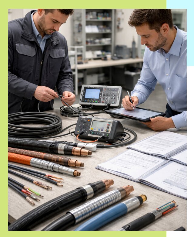 Сертификация кабеля и электропроводки в Воткинске под ключ