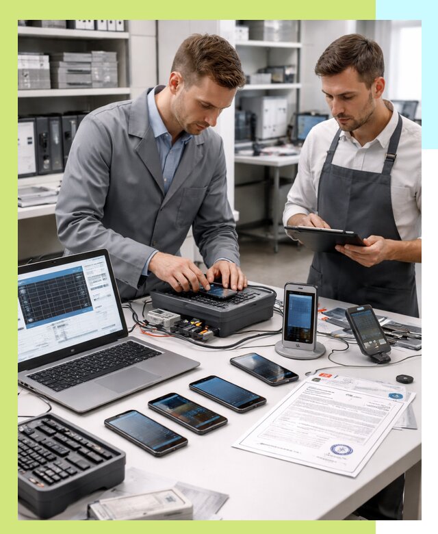 Сертификация мобильных телефонов и смартфонов в Воткинске под ключ