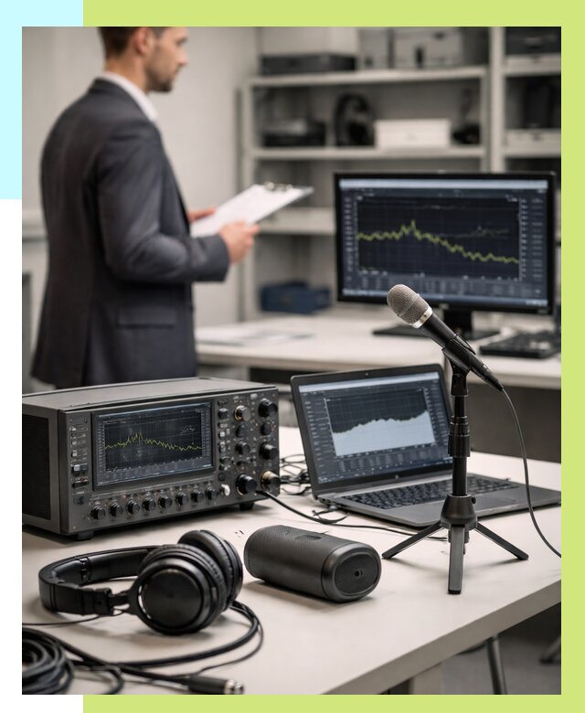 Сертификация аудиотехники в Воткинске от 15540 р., Алешин-Втк