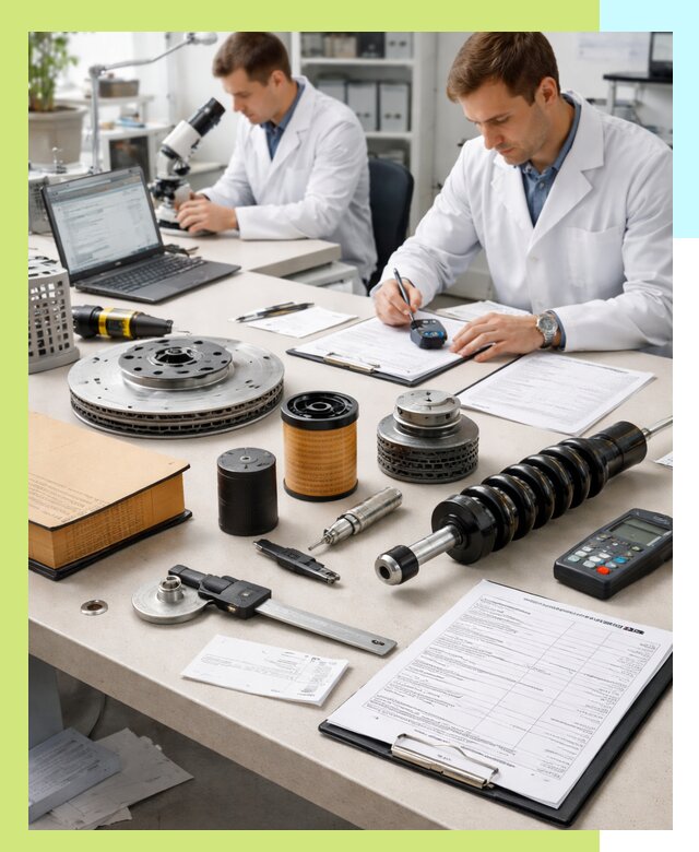 Сертификация автозапчастей и комплектующих в Воткинске по ГОСТ