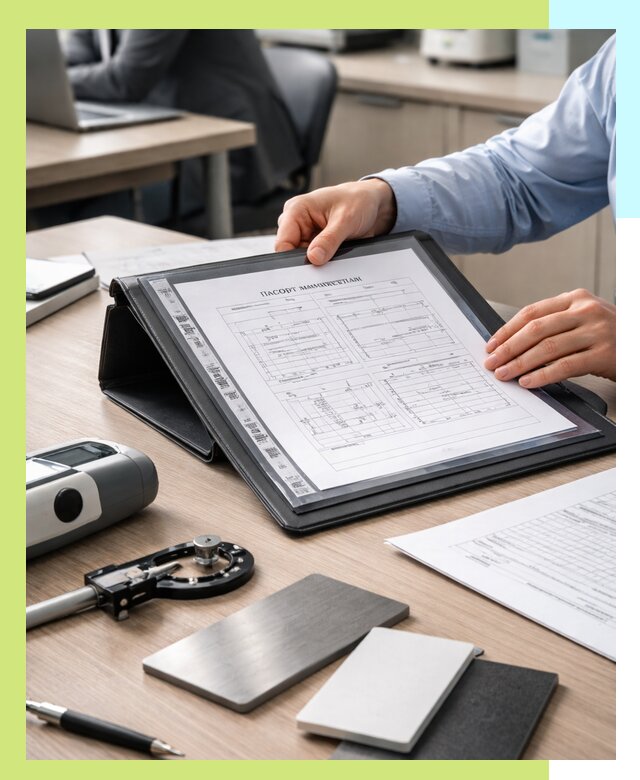 Оформление паспорта материала для продукции в Воткинске