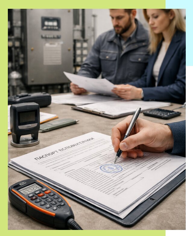 Оформление паспорта эксплуатации оборудования в Воткинске