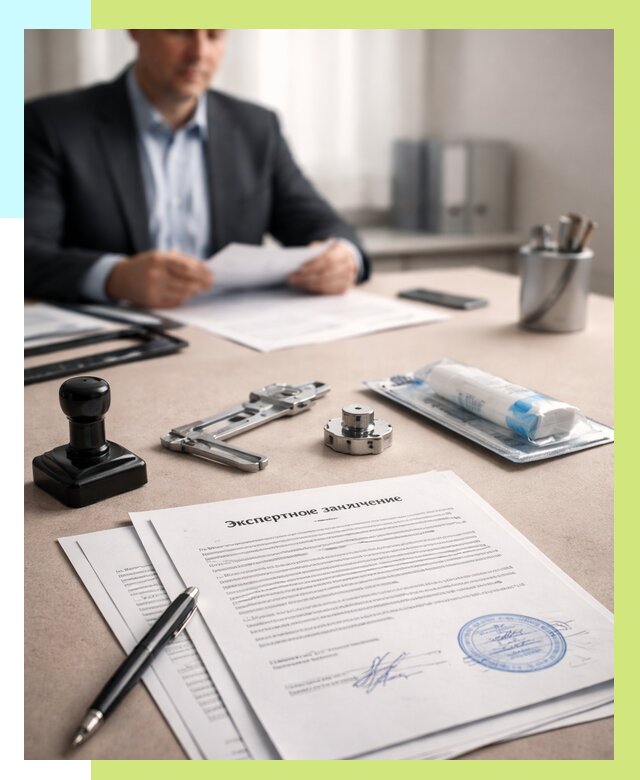 Экспертное заключение на продукцию в Воткинске от 8806 р. | Алешин-Втк