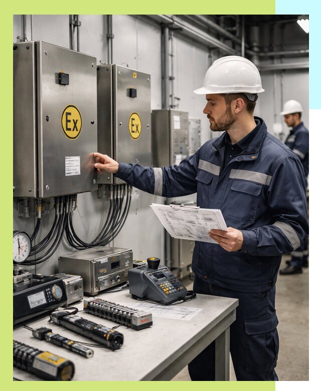 Сертификат взрывозащиты промышленного оборудования в Воткинске