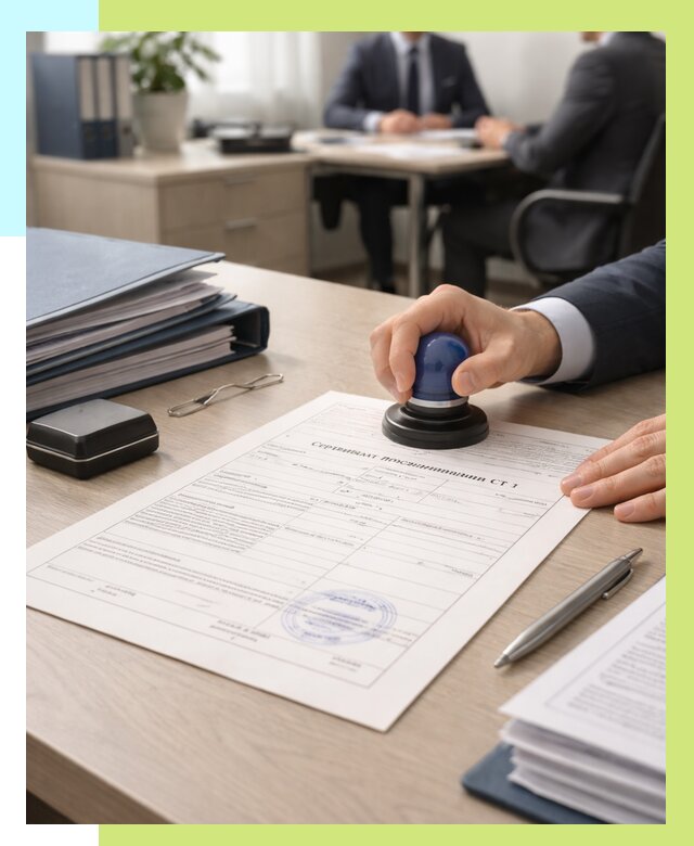 Сертификат происхождения СТ 1 в Воткинске от 4662 р. | Алешин-Втк