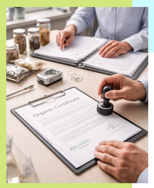 Получение органик сертификата для продукции в Воткинске
