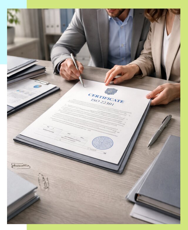 Сертификат ISO 22301 в Воткинске от 46620 р. | Алешин-Втк срочно