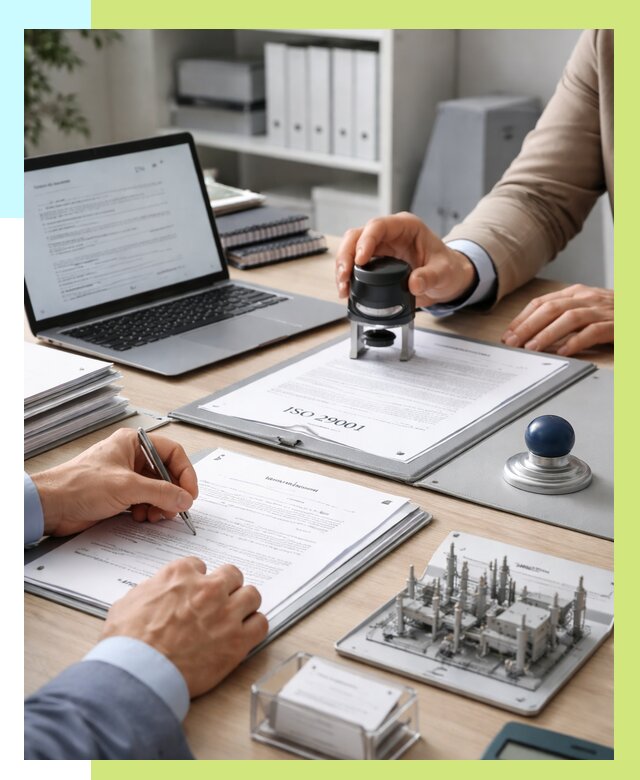 Сертификат ISO 29001 в Воткинске под ключ от 77700 р. | Алешин-Втк